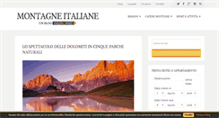 Desktop Screenshot of montagneitaliane.com