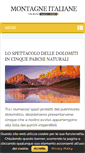 Mobile Screenshot of montagneitaliane.com